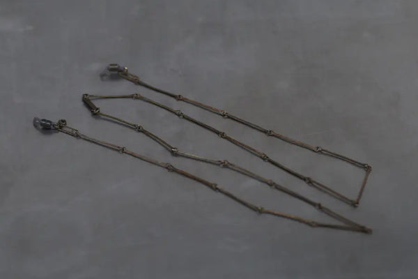 Rigards Hand-beaten Copper Eyeglass Chain AT004 Series Collection RG-AT004-ZNTONG Dark Copper